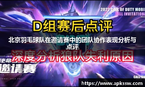 北京羽毛球队在邀请赛中的团队协作表现分析与点评